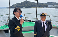 長崎「SASEBO軍港クルーズ」にて「佐世保×横須賀コラボ軍港クルーズ」を運航
